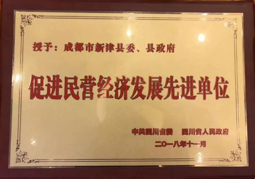 喜報 新津榮獲四川省促進民營經濟發展先進縣，澄海盛隆紙品等2家企業入選“雙百優”榜單