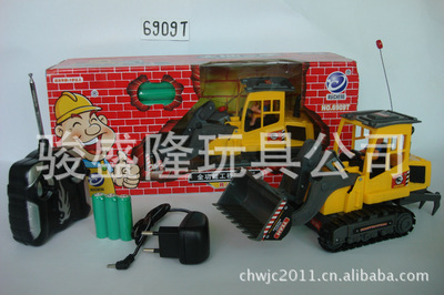 四通道遙控工程履帶裝載車 澄海駿盛隆玩具與盛隆紙品的完美結合
